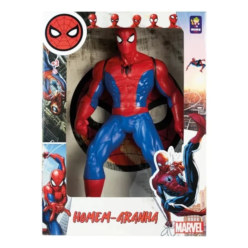 Boneco Homem-Aranha 50cm Gigante com 20 Frases – MIMO - Alta Qualidade