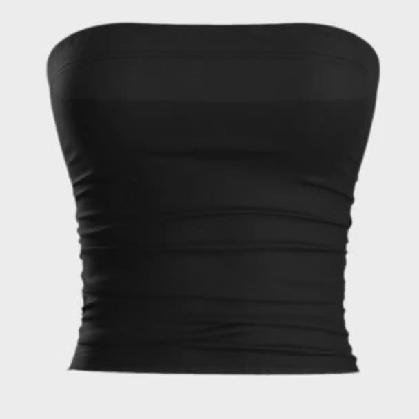 Kit 2 Blusinha Feminina Sem Alça Tomara Qque Caia Lindo Cropped Tubimho Suplex