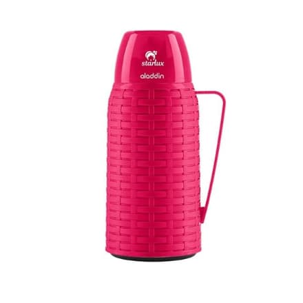 Garrafa Termica Aladdin Starlux Rattan 1 Litro - Rosa