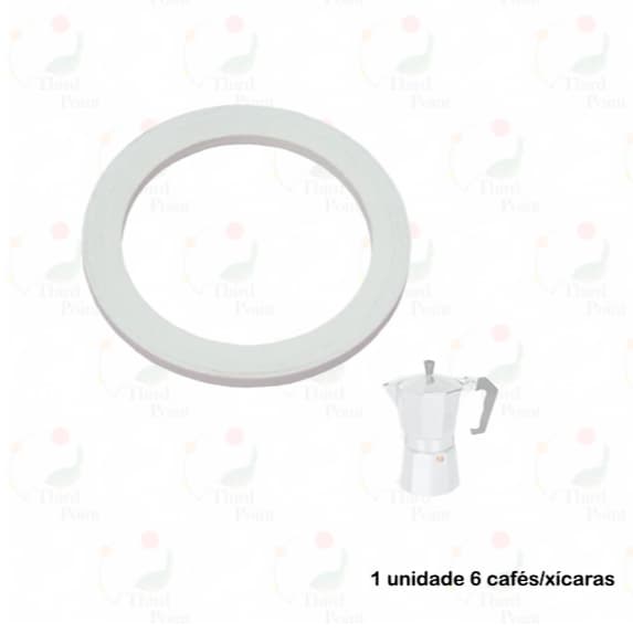 Anel De Vedação Cafeteira Italiana 6 Cafés Xícaras