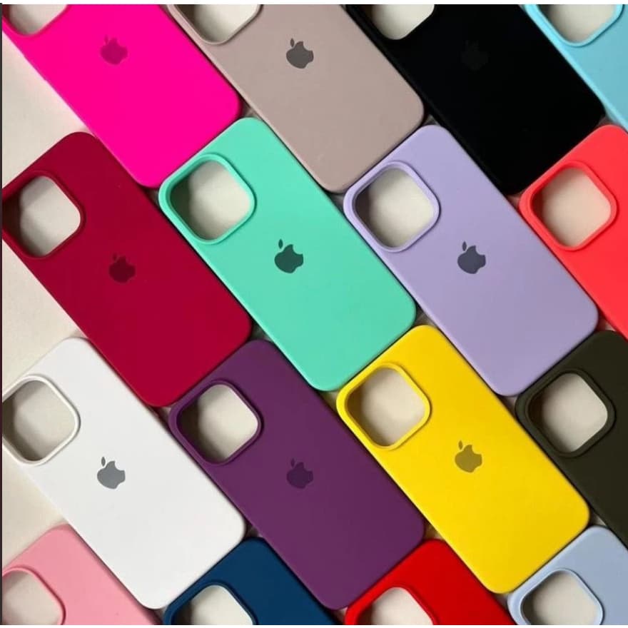 Kit 5 capas Kit 3 Capas Kit 2 Capas Capinha Cases Silicone iPhone 11 12 13 14 15 16 CORES ALEATÓRIAS