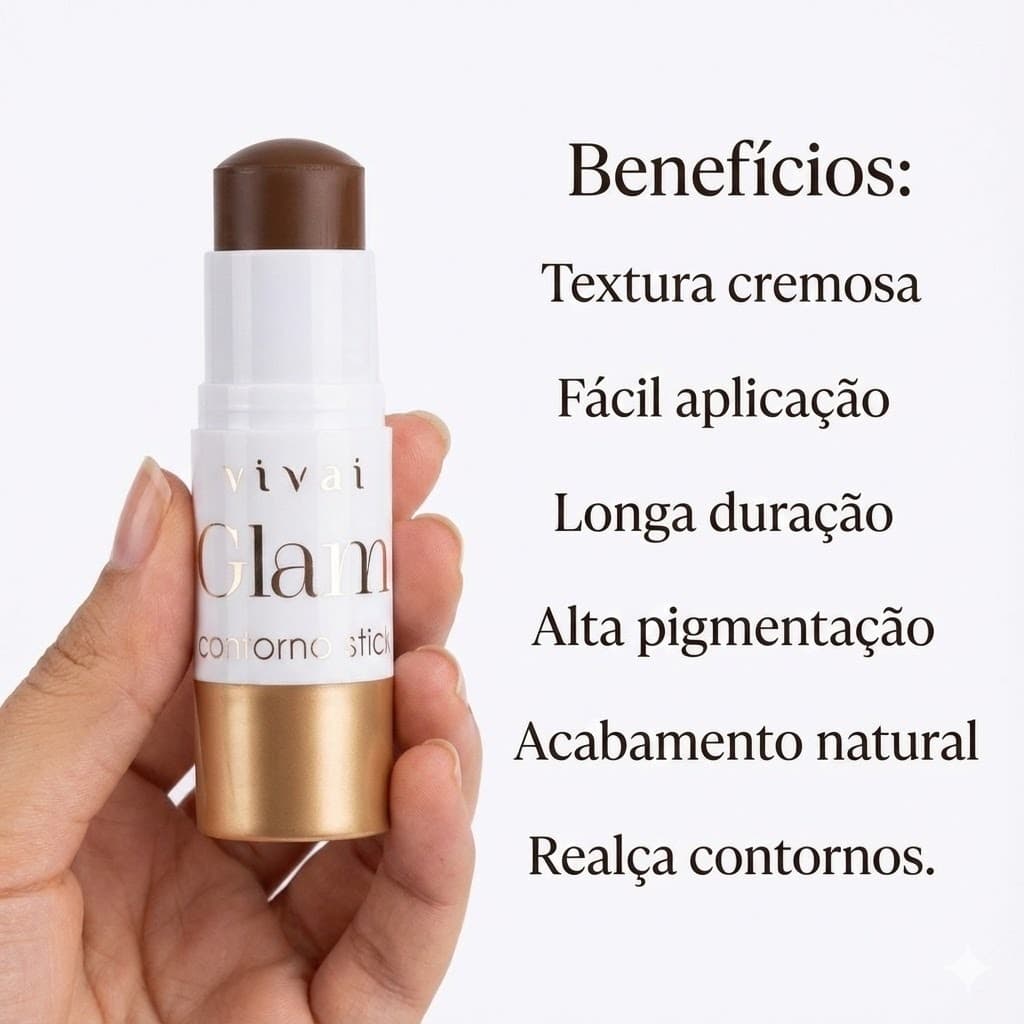 Contorno em Bastão Stick Cremoso Glam - Vivai