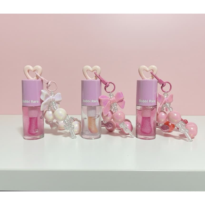 Lip Gloss Com Pulseira Fofa Brilho Labial Bobbi Rara - Envio Imediato