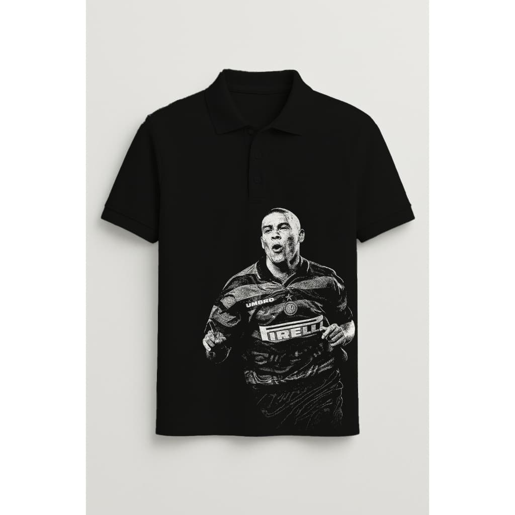 Camisa Polo Piquet Ronaldo Fenômeno Streetwear