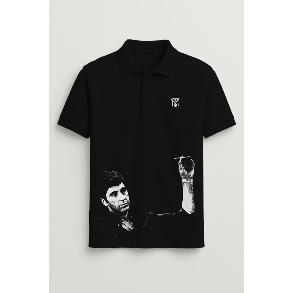 Camisa Polo Piquet Al Pacino Scarface
