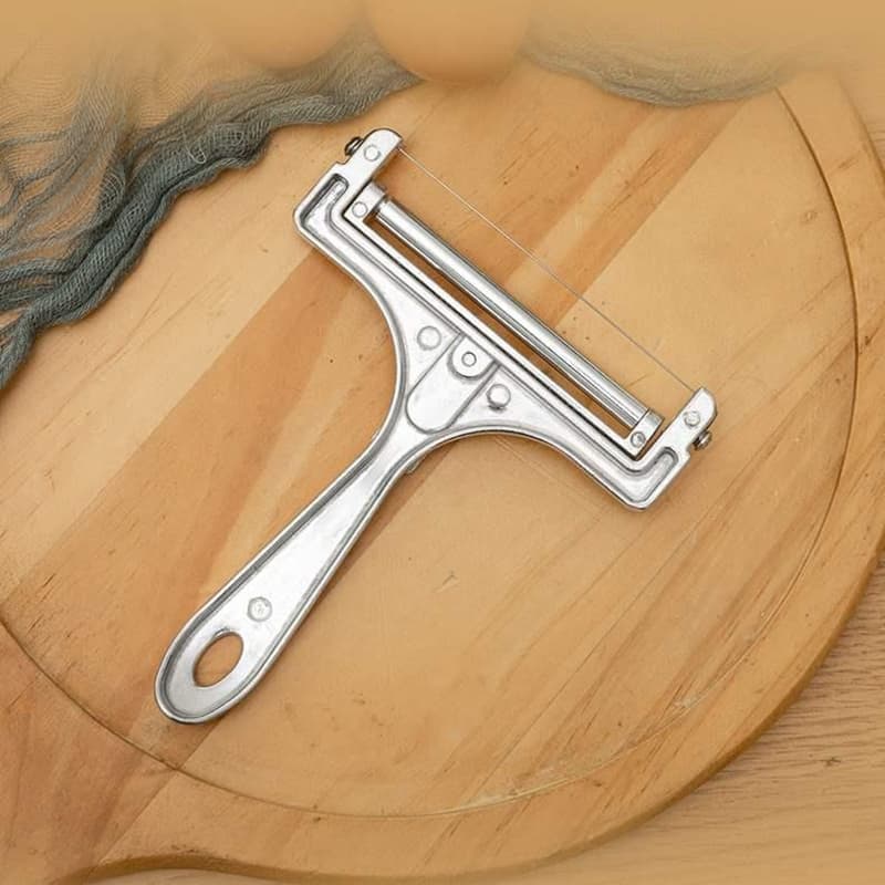 Cortador de Queijo Manual - Espessura Ajustável Prático