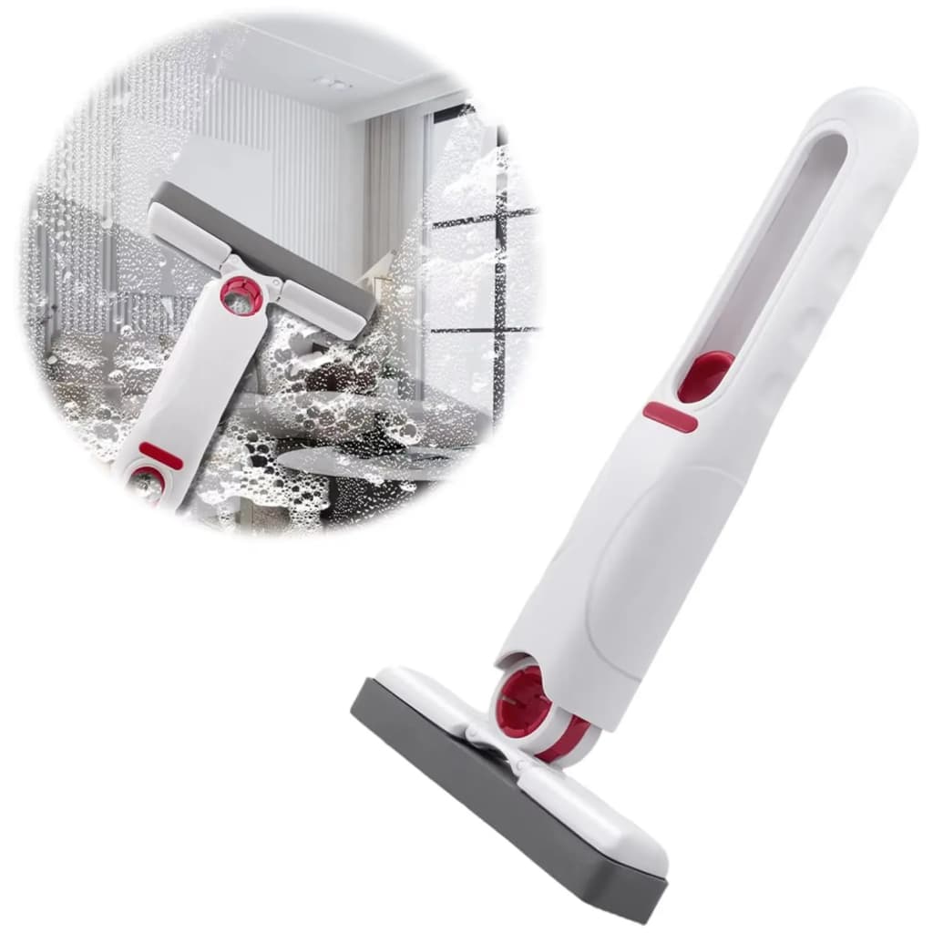 Mini Rodo Esfregão Absorvente Portátil Multiuso Para Limpeza De Banheiro Cozinha E Vidros