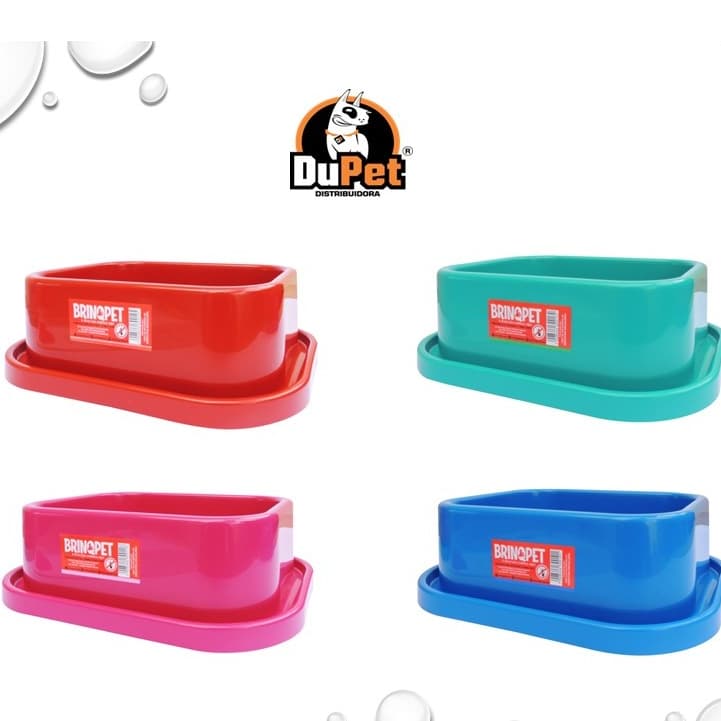 Comedouro Anti Formiga para Cães e Gatos 650ml Brinqpet – Ração e Água