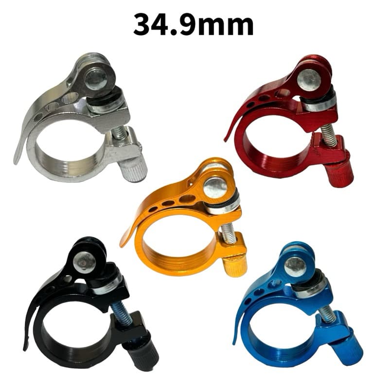 Abracadeira Grampo de Canote de Selem NIPARTE Trava Rápido Liga Alumínio 34,9mm Para Canote de 30,4mm-31,6mm