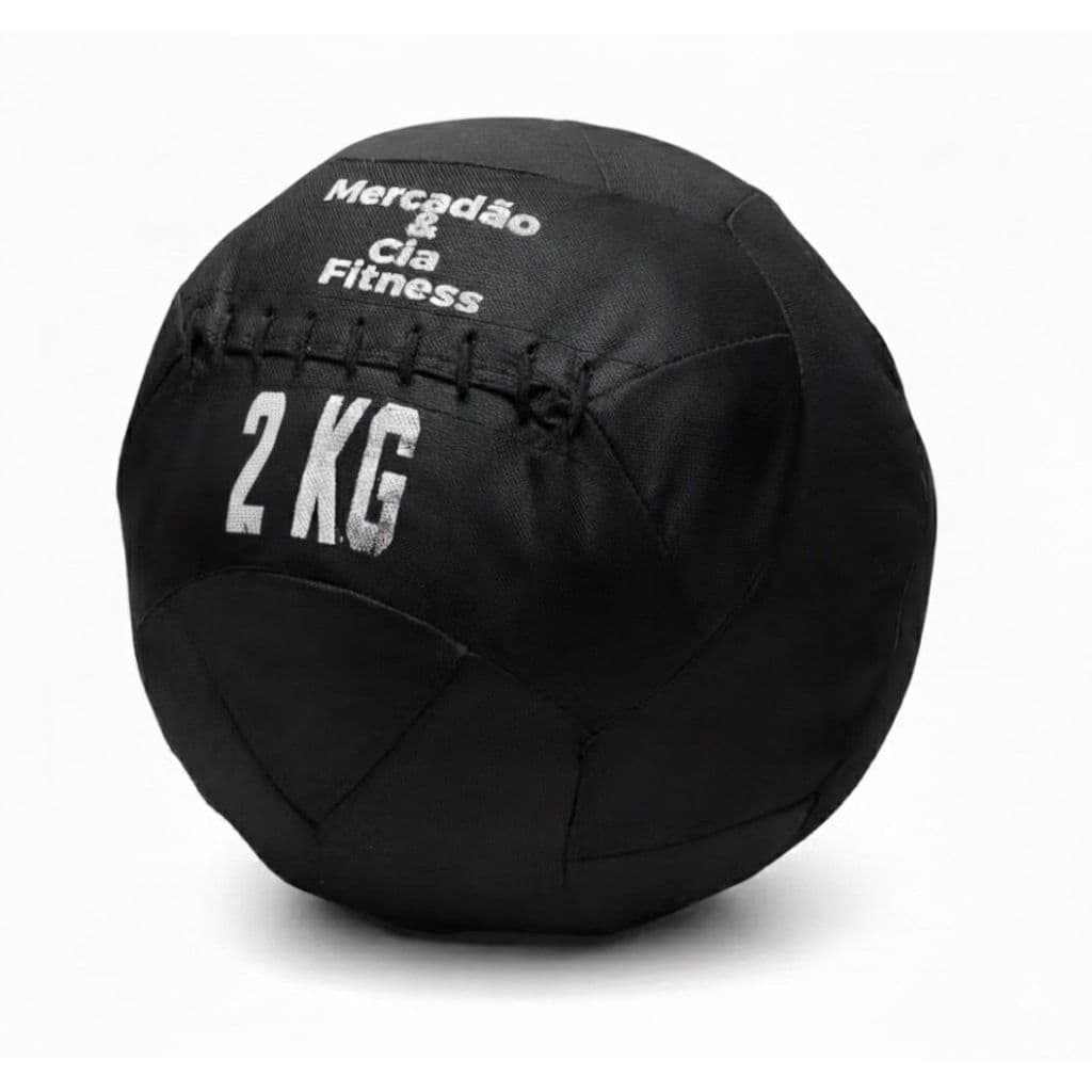 Mercadão & Cia Wall ball 2 KG crossfit funcional medicine ball