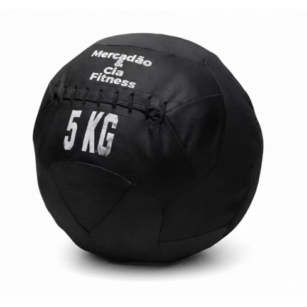 Wall Ball 5kg Mercadão & Cia – Medicine Ball para Crossfit e Funcional