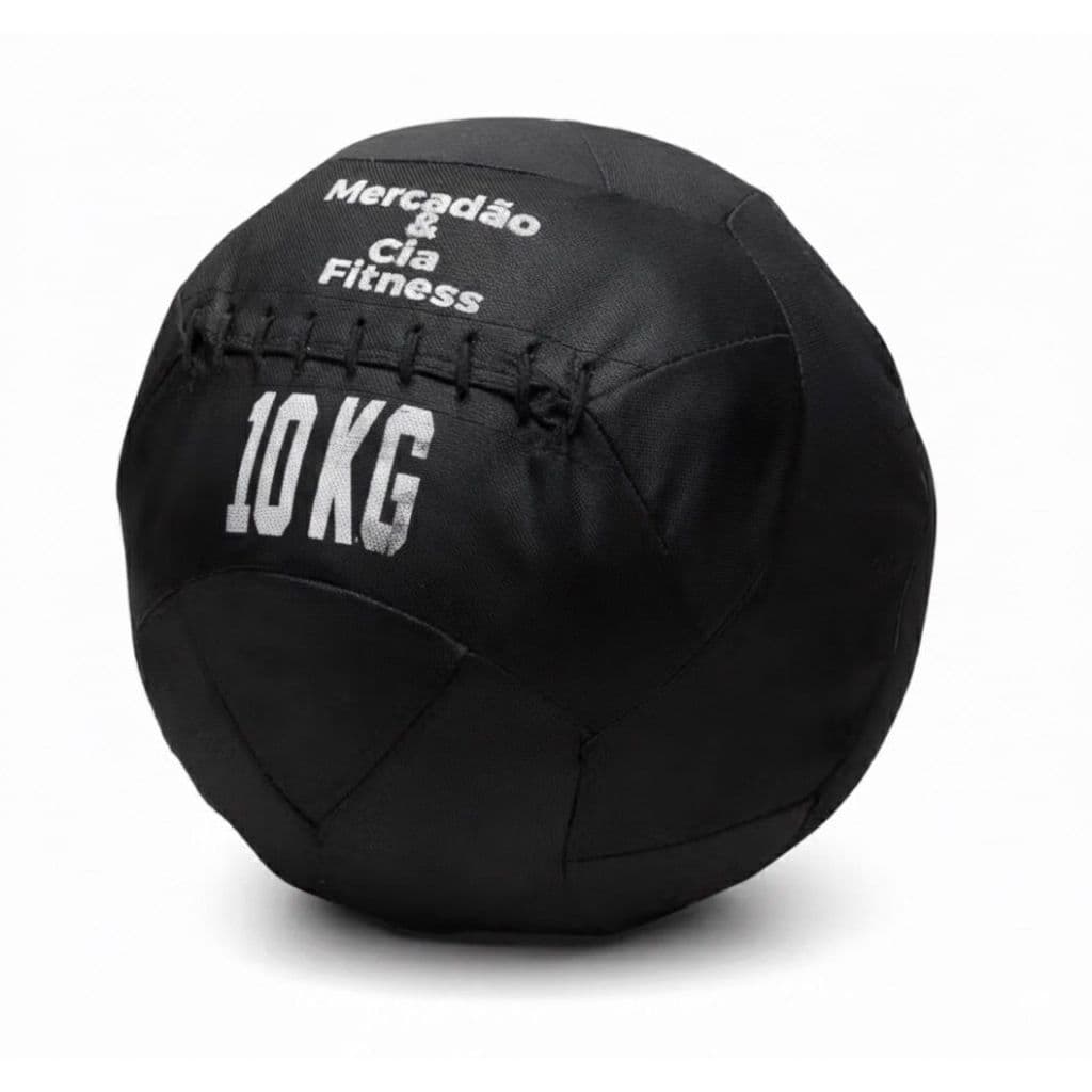 Wall Ball 10kg Mercadão & Cia – Medicine Ball para Crossfit e Funcional