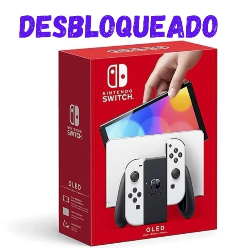 Nintendo Switch Oled Desbloqueado com lojinha do Tinfoil Premium