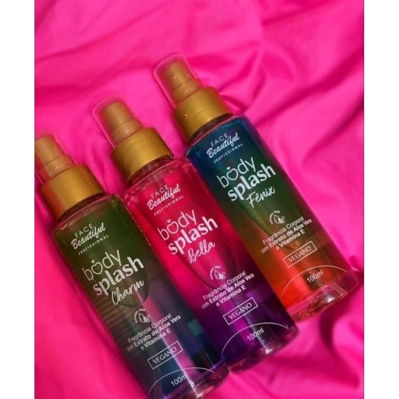 Body Splash, FACE BEAUTIFUL+BRINDE