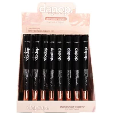 Delineador Caneta Dapop – Preto Intenso | À Prova D’Água, Alta Precisão, Secagem Rápida