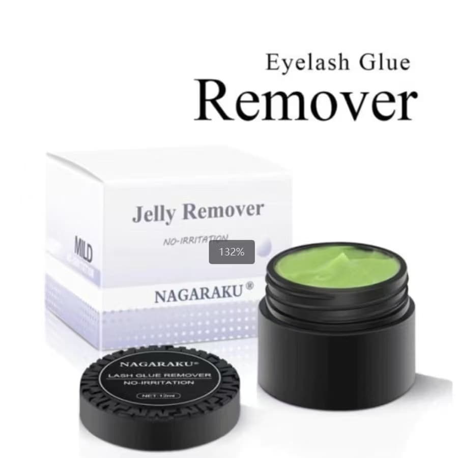 Removedor Jelly Nagaraku Creme Para Alongamento Extensão De Cílios