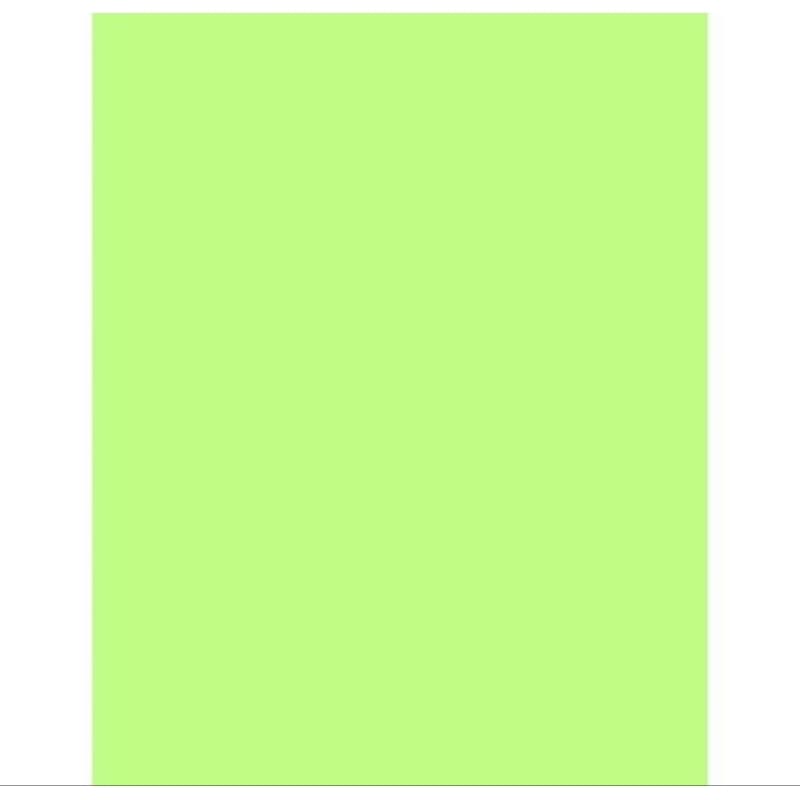 🌈🍋‍🟩 Folha Colorida - Verde Limão A4 75g – Pacote com 100 folhas