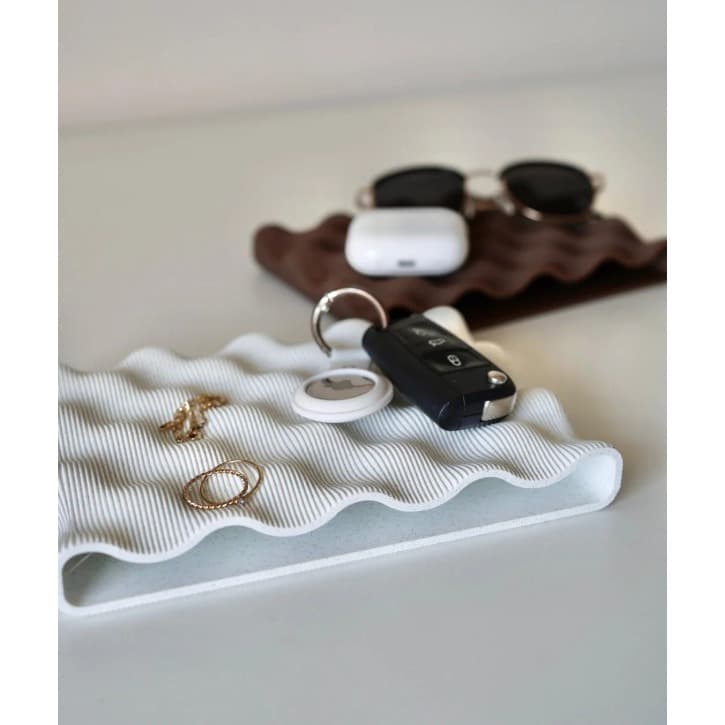 Bandeja Organizadora TIDEE – Design 3D Exclusivo de Luxo • Porta-chaves e Acessórios