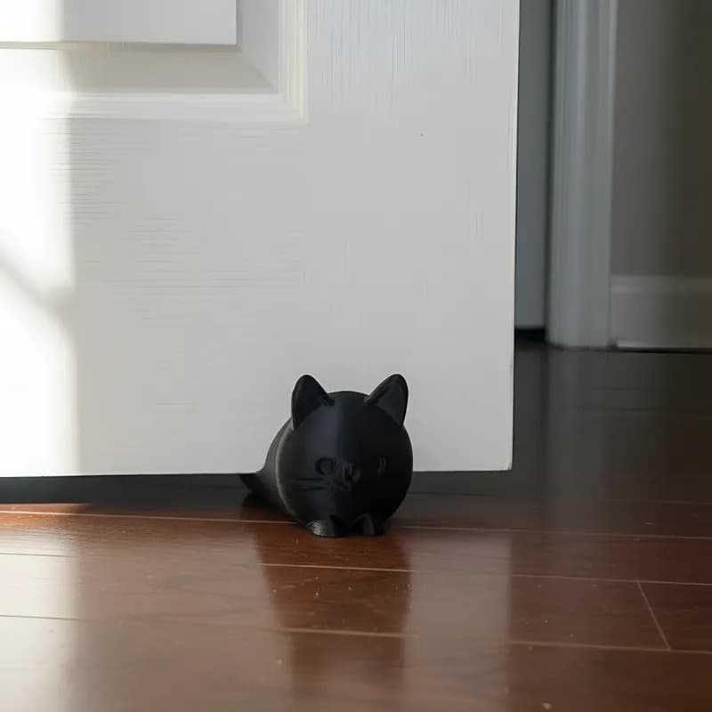 Suporte Trava Porta Gatinho Divertido Peso Aparador Trava Porta Cunha Calço