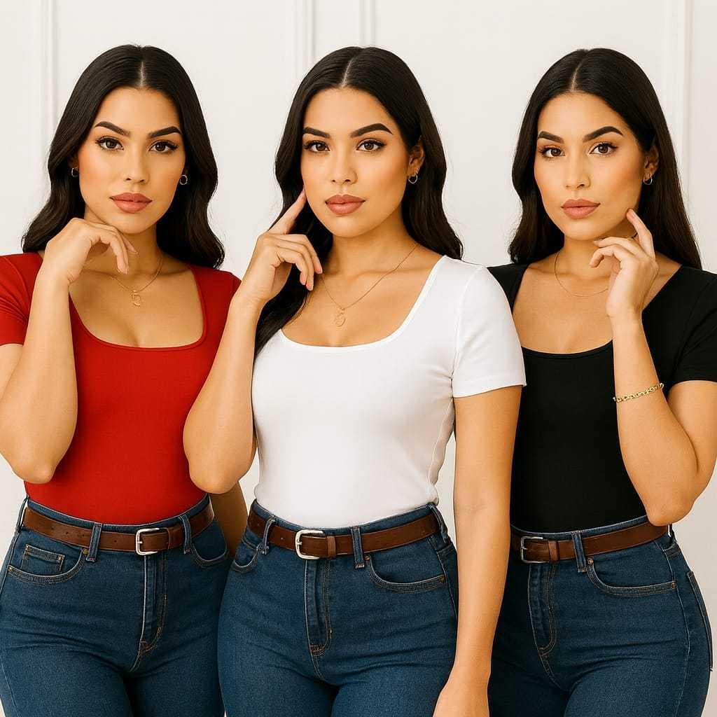Body Feminino Decote Quadrado Básico – Justo, Moda 2025