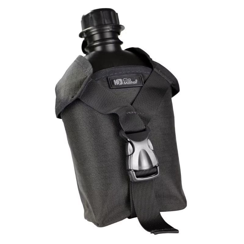 ￼Kit Cantil Militar Polímero + Porta Cantil Para Cinto