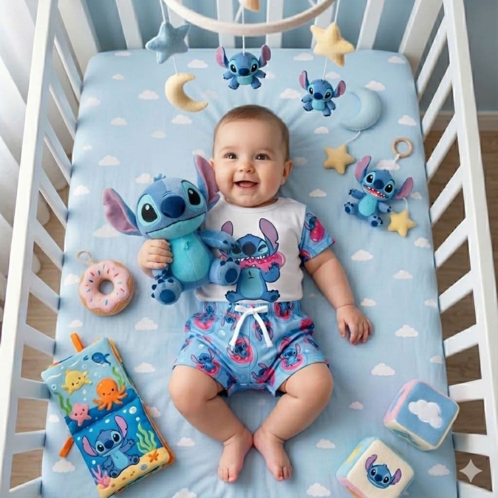 Roupa Infantil Menino  Kit C/ 2 Peças Blusa + Bermudinha - Desenhos Animados Coloridos