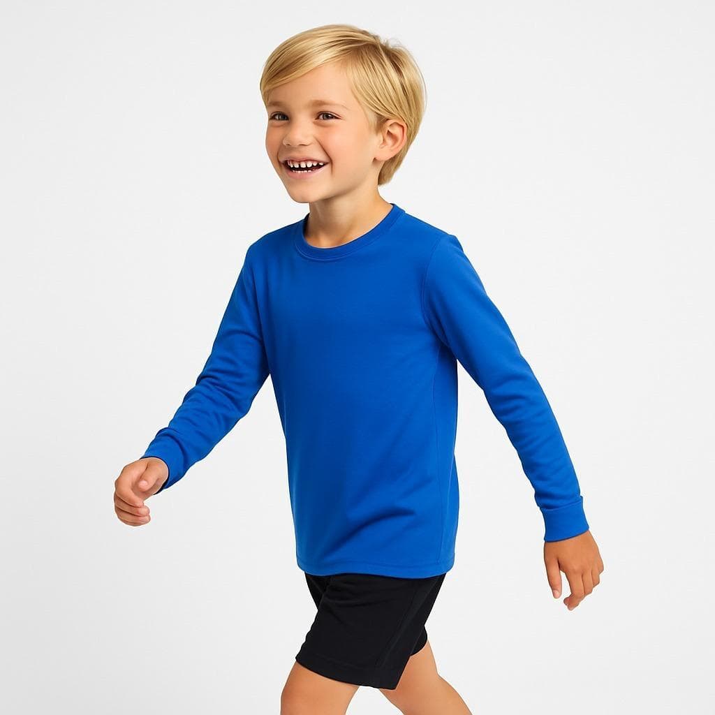 Kit 3 Camiseta Térmica Infantil Manga Longa Masculina Menino Proteção Uv Antiodor Verão Esportes Praia