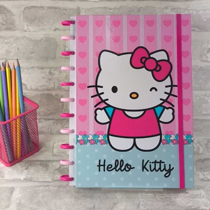 Caderno de Discos Hello Kitty 001