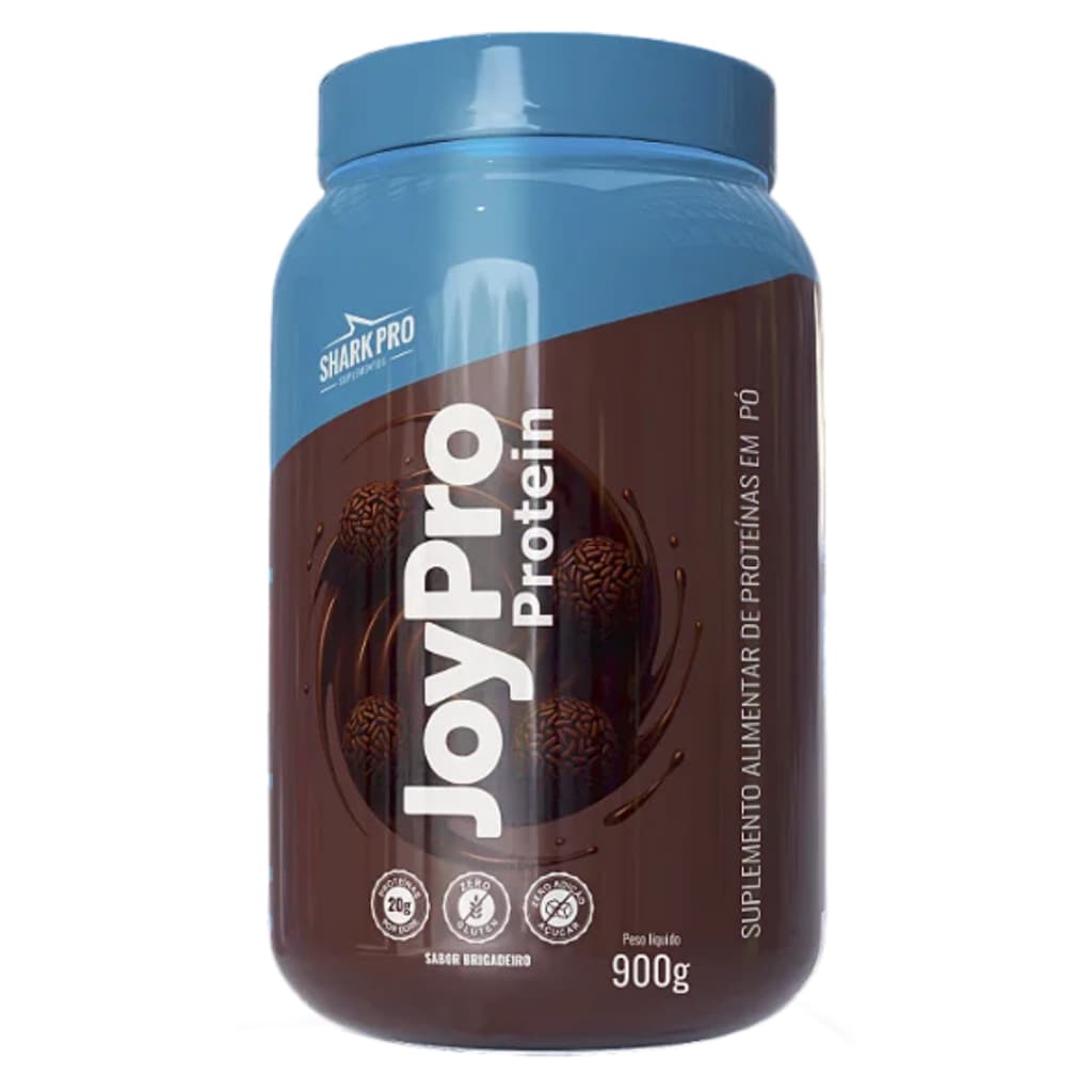 Joypro Whey Protein Pote 900g - Shark Pro 100% Concentrado