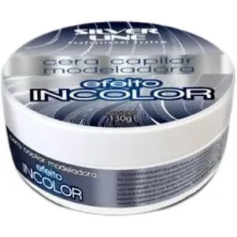 CERA CAPILAR MODELADORA SILVER LINE INCOLOR - 130G