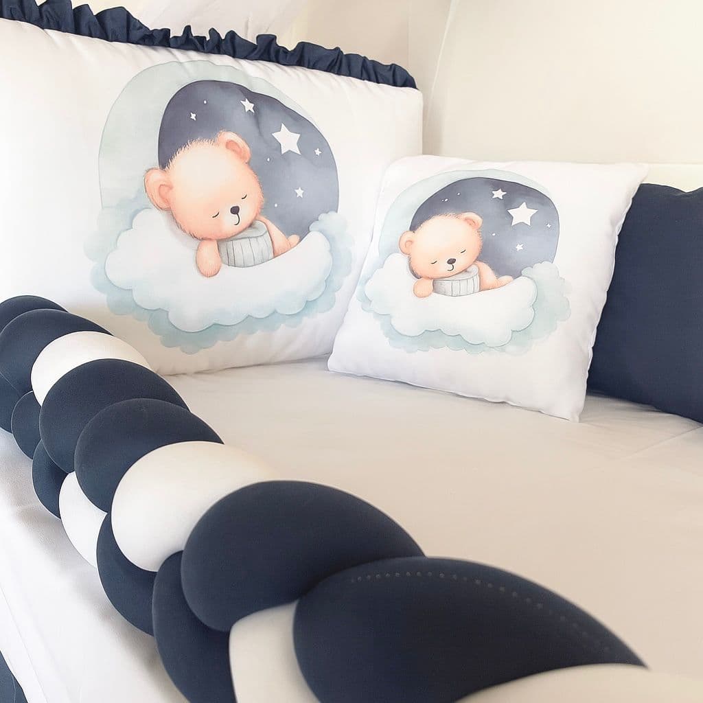 Kit Berço Ternura Completo 6 Peças – Quarto do Bebê