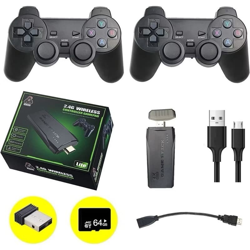 Vídeo Game Stick 4K Com 20.000 Jogos HDMI 4K