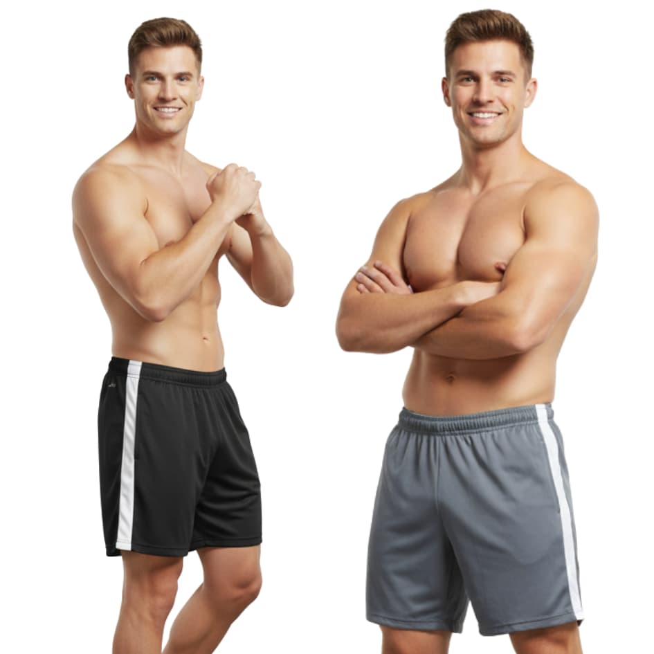 Bermuda Masculina Fitness para Treino Exercício Físico Academia Fit Wave