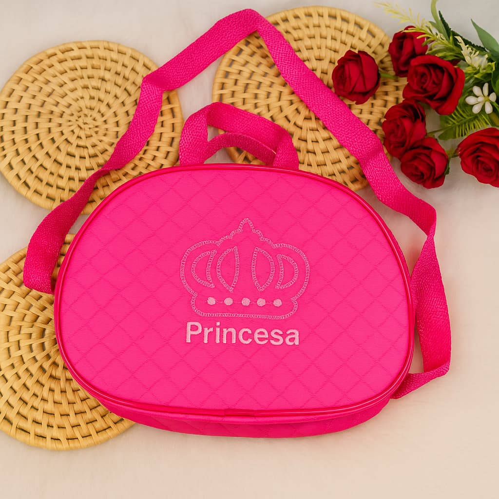 Bolsa Infantil Tiracolo Pequena para Passeios e Dia a Dia Impermeavel