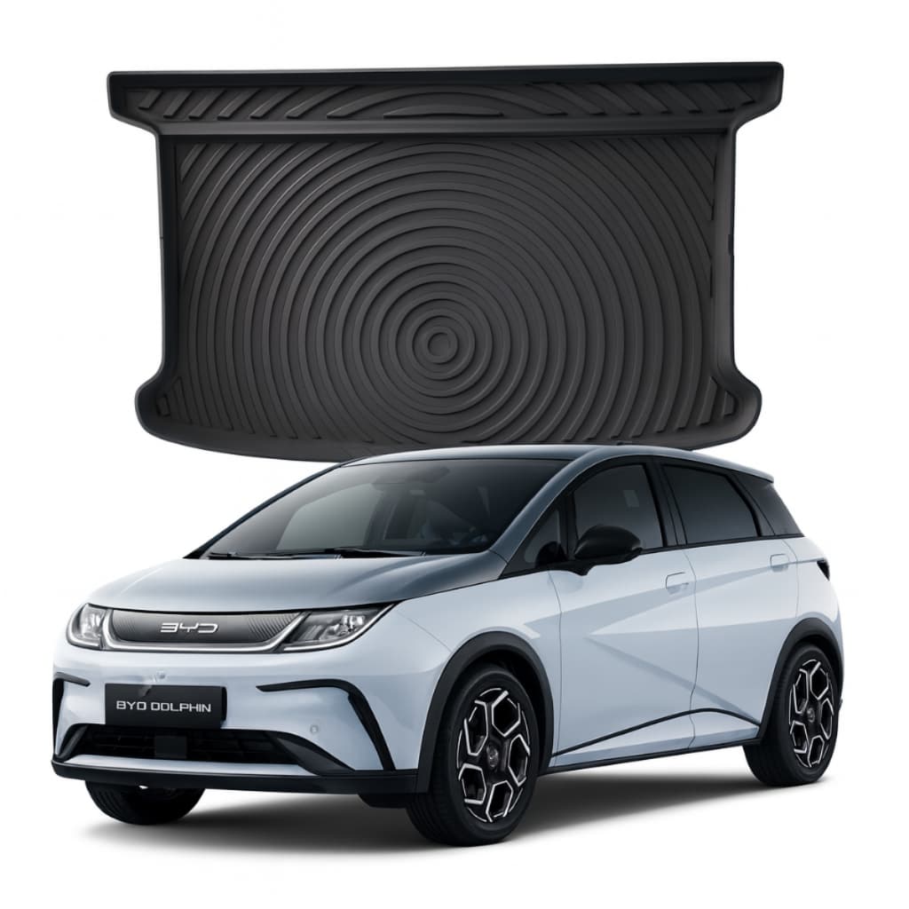 Tapete Automotivo Bandeja De Borracha Protetor Para Carro BYD Dolphin Porta Malas 3D Ekap