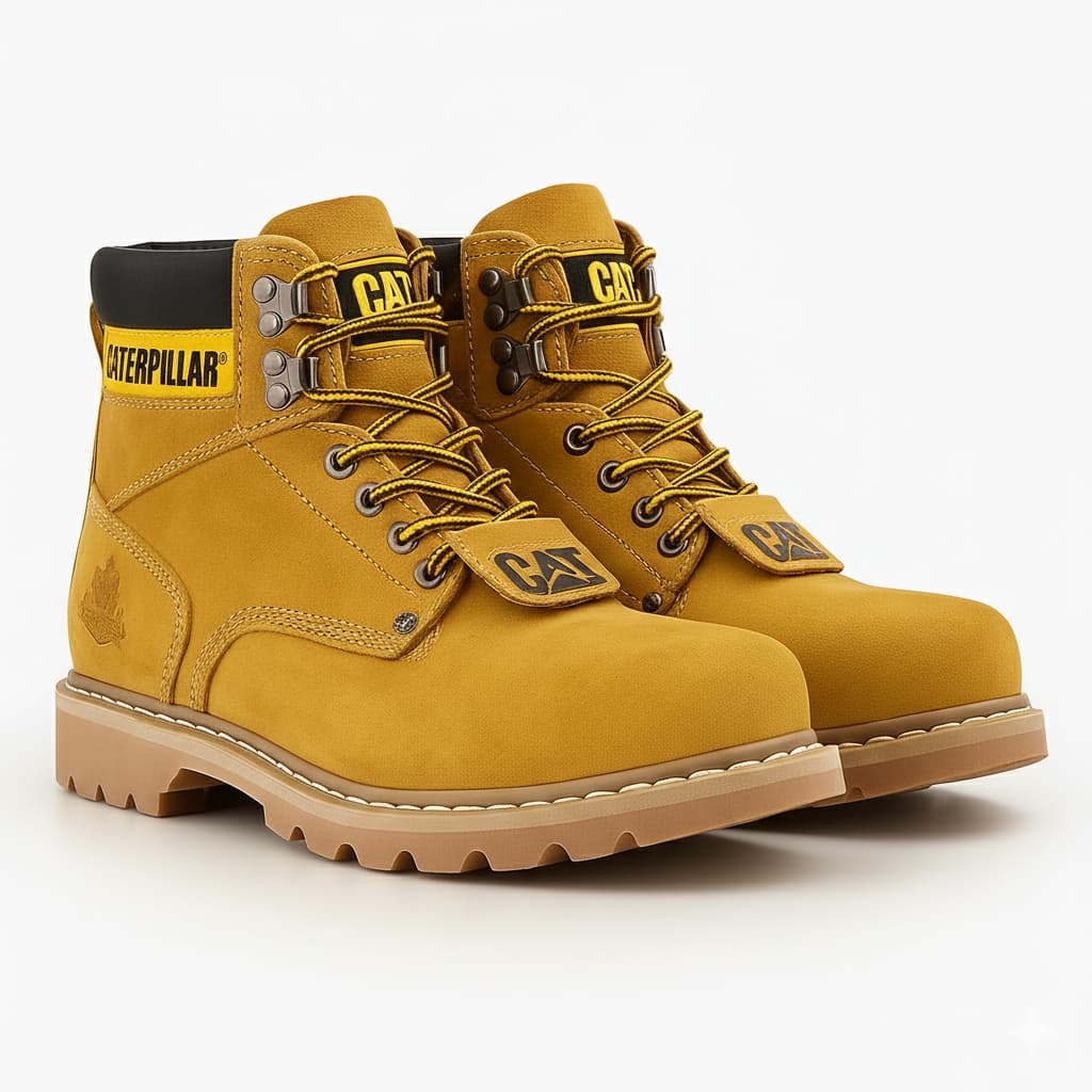 BOTA COTURNO MASCULINO CAT EM COURO LEGÍTIMO  REF:850