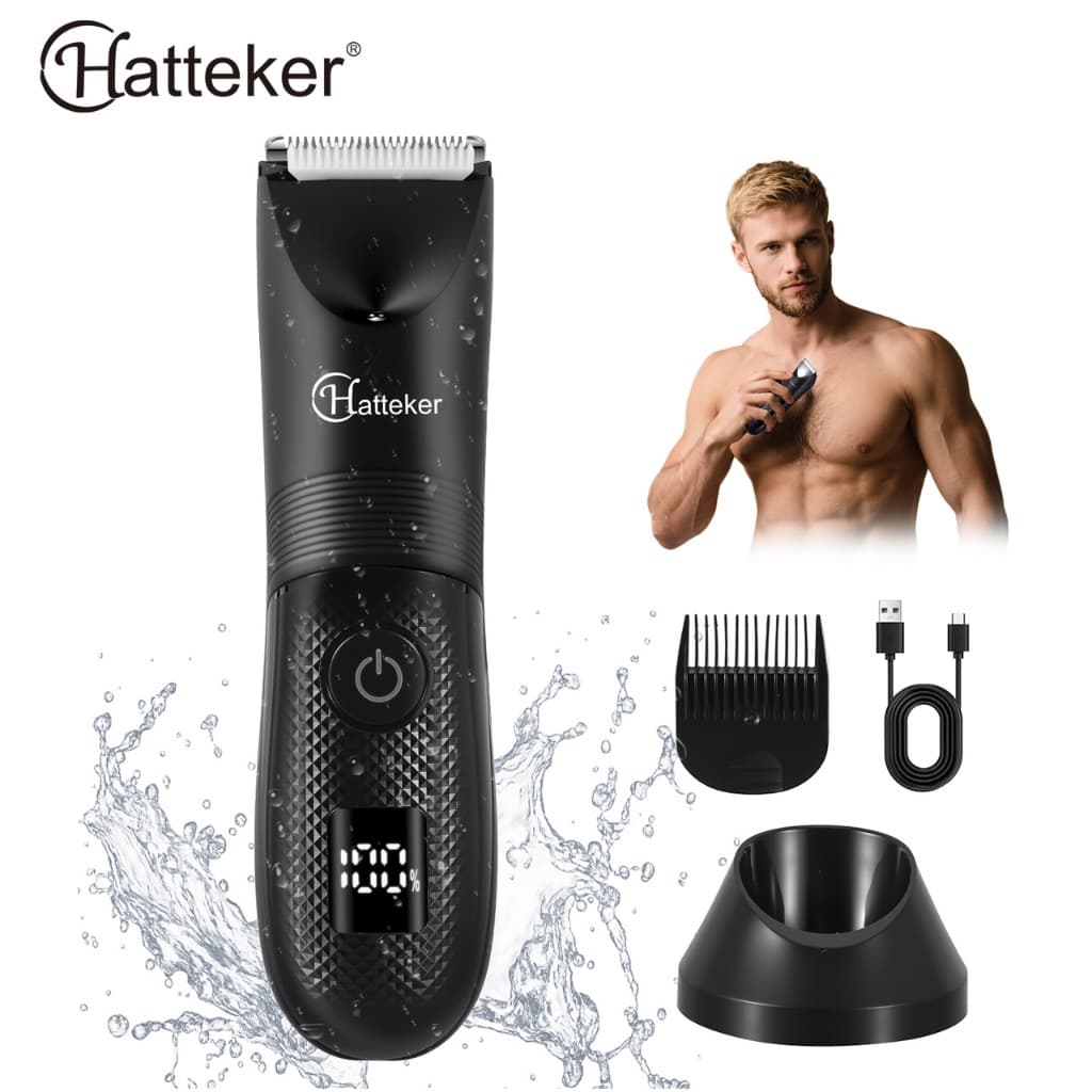 Aparador Masculino Ceramica com Display Digital e Lavável À Prova D'água Corpo  Hatteker