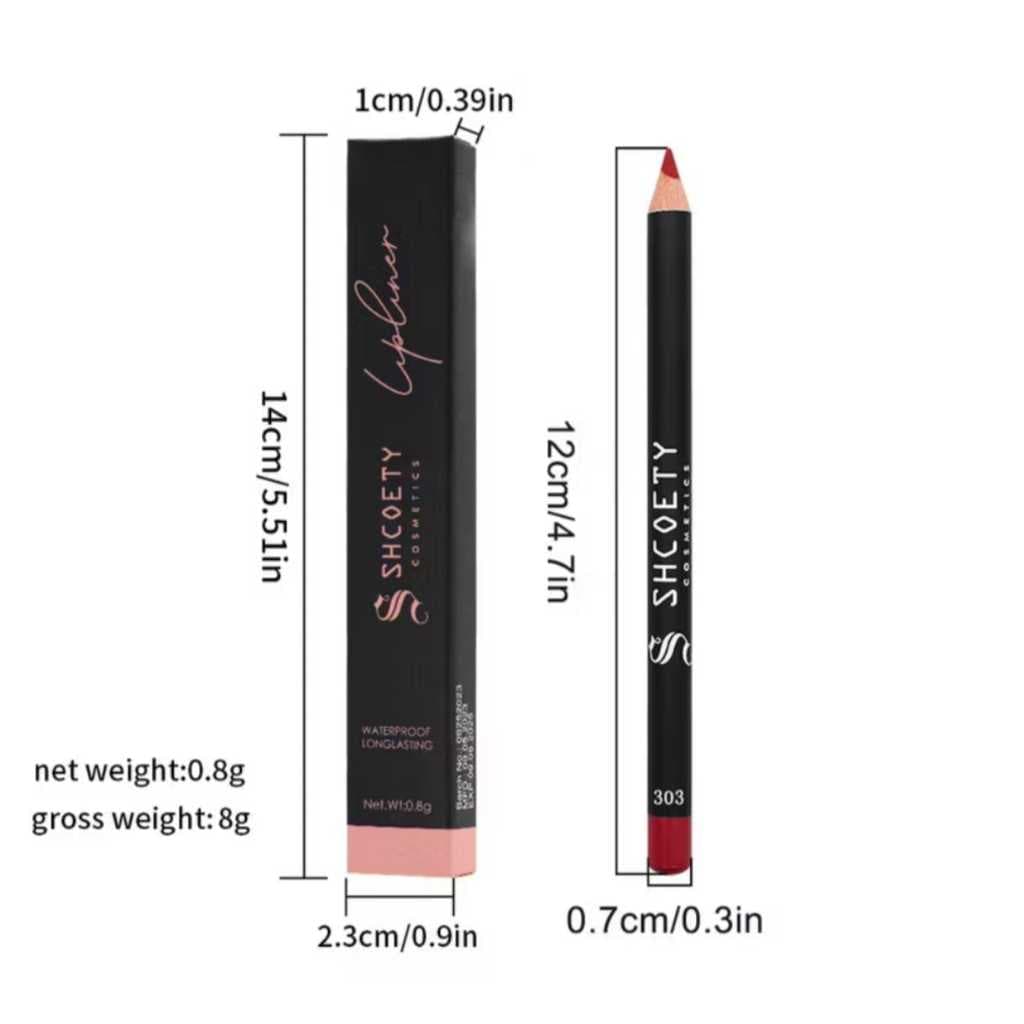 Lápis Labial fosco, Batom Natural de longa duração e fácil de colorir