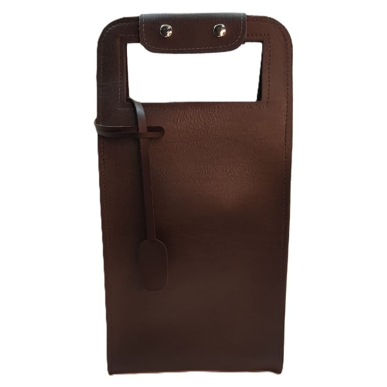 Porta Vinho Marron Cafe Wine Bag Bolsa Para 2 Garrafa