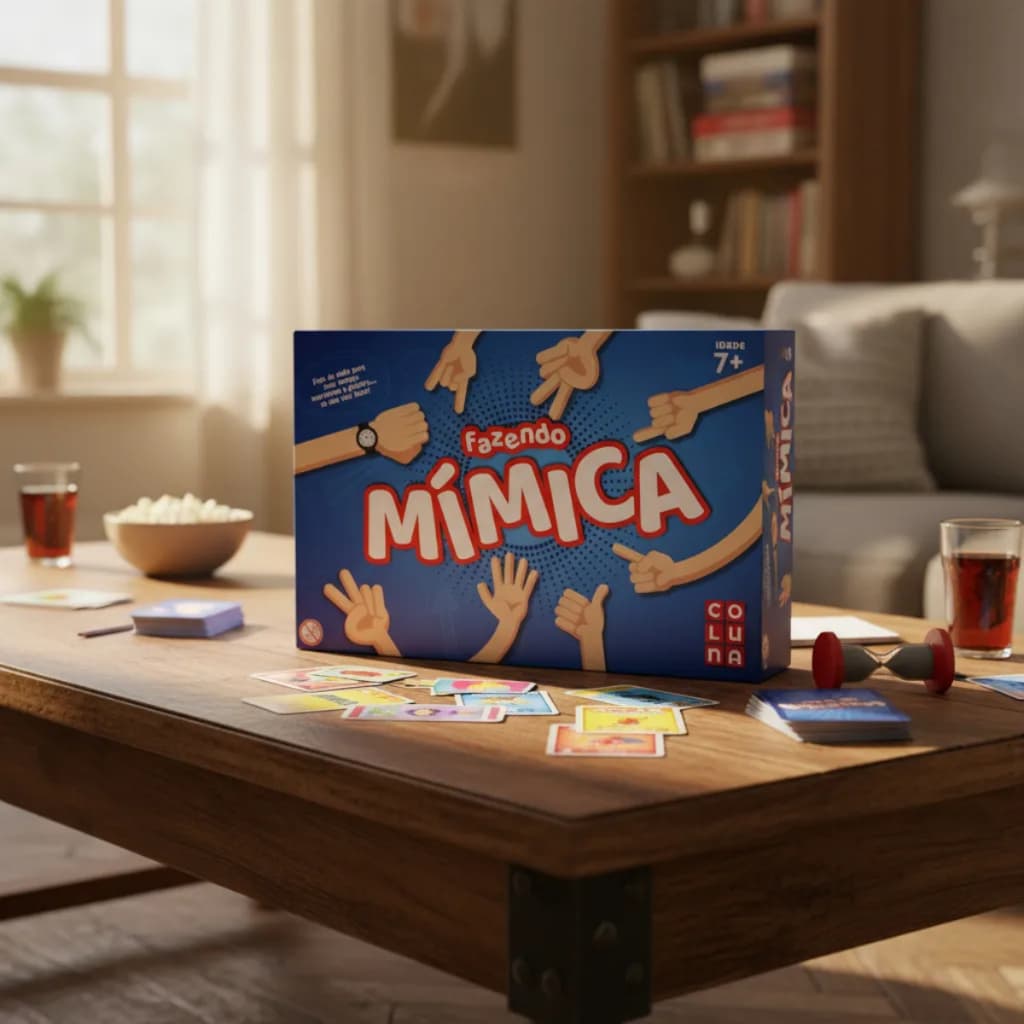 Jogo Fazendo mímicas  -Coluna  - Pais e filhos