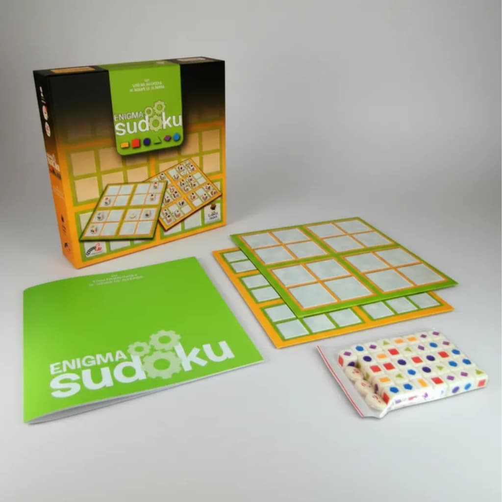 Enigma Sudoku Jogo abstrato tabuleiro - Ludens Spirt