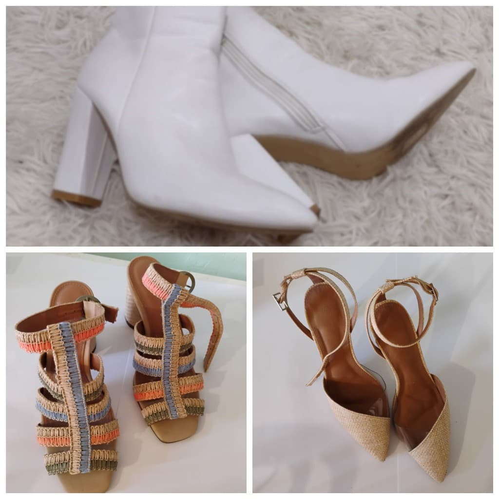 Sapatos femininos tamanho 34