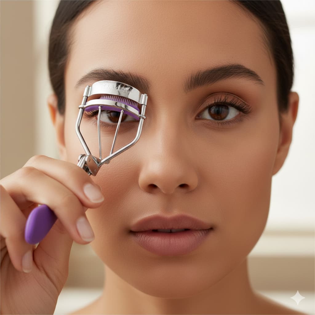 Curvador De Cílios Olhos Maquiagem Curvex Profissional Cores Sortidas Em Metal Alta Qualidade