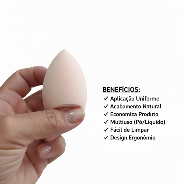 Esponja facial  /Esponja para maquiagem para corretivo e base