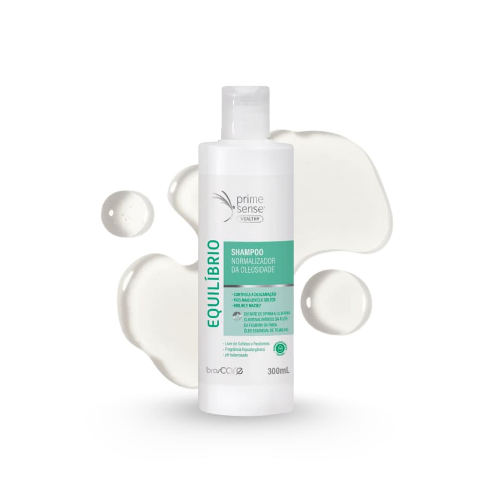 Shampoo Contra Caspas e Oleosidade sem Ressecar 300mL