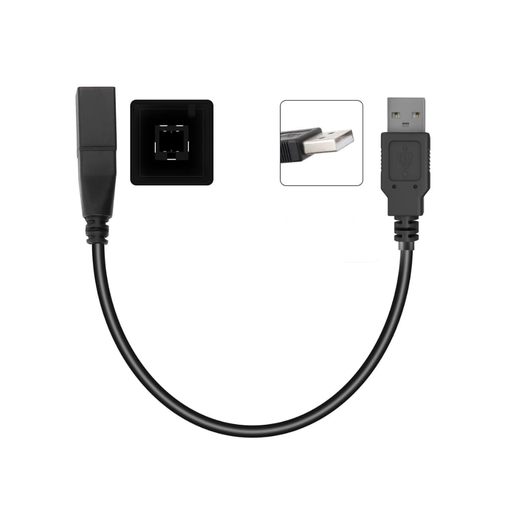 Cabo Adaptador Usb Painel Honda Crv Hrv Wrv Civic G10 New Fit City