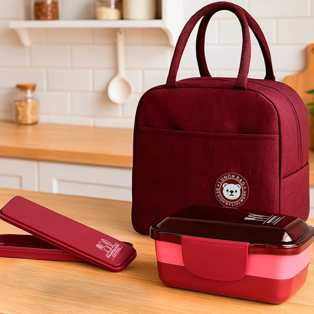 Bolsa Térmica Lancheira Necessaire Lanches Bebidas
