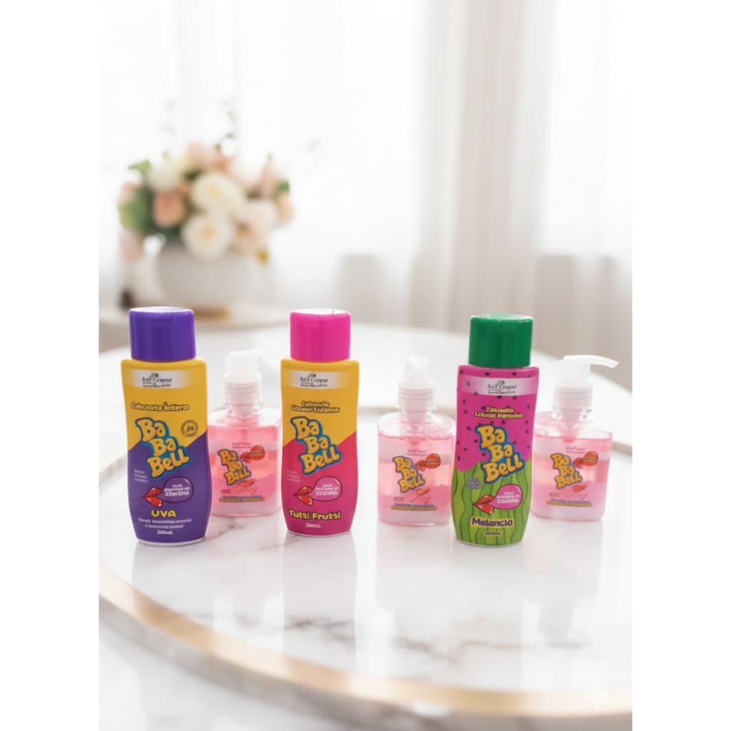 Creme aromatizante + Sabonete feminino - Kit hidratante e Sabonete liquido