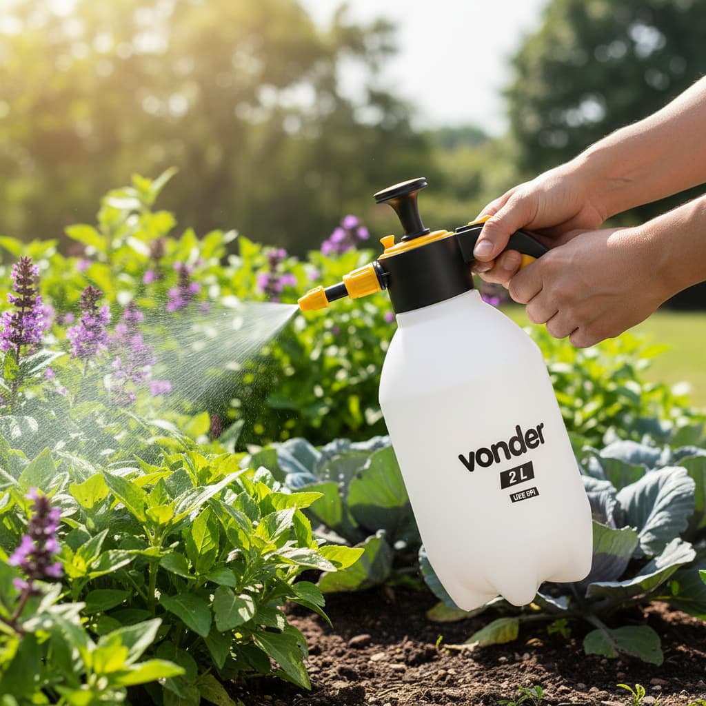 Borrifador Pulverizador Manual 2L Para Jardinagem Vonder - Pronta Entrega