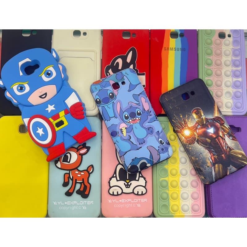 Capa ou película para Samsung j5 prime ( aveludado/ infantil/ glitter/ capa carteira )
